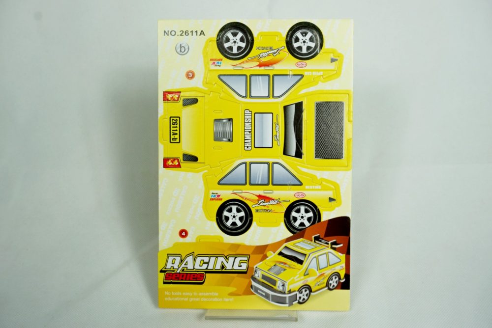 Puzzle 3D - Racing Series (Sárga)