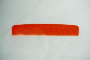 Műanyag Fésű Színes II - Narancs Neon