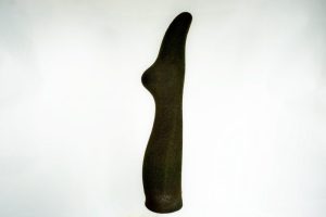Thermo Férfi vastag térd pamut zokni (39-42) fekete