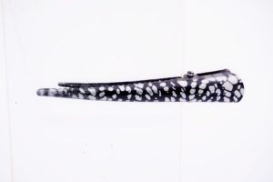 Hajcsat Csőrös- Fekete-EzüstB1db 7,5cm