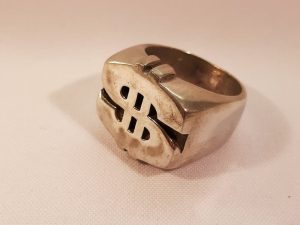 Bizsu Gyűrű - Dollár (11)