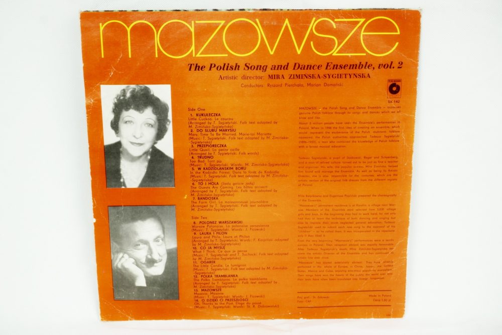 Bakeli Hanglemez - MAZOWSZE The Polish Song and Dance Ensembe vol.2
